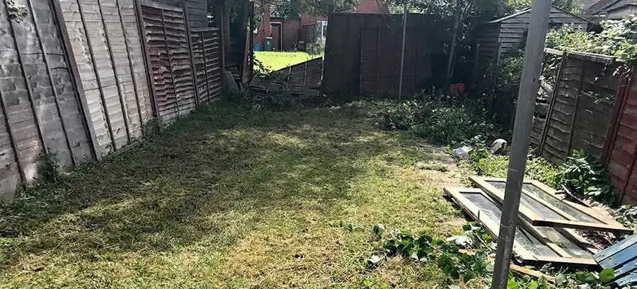 Garden makeover, Seymour Road Gloucester – before